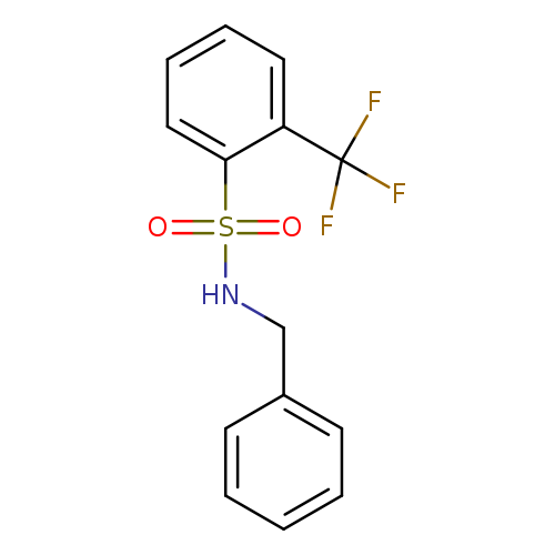 N-benzyl-2-(trifluoromethyl)benzene-1-sulfonamide
