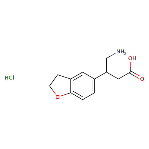 4-amino-3-(2,3-dihydro-1-benzofuran-5-yl)butanoic acid hydrochloride