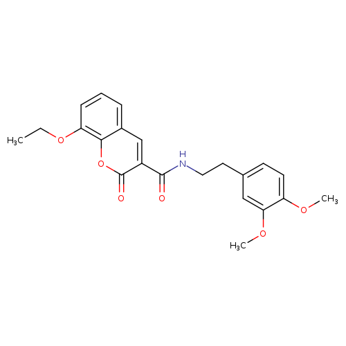 N-[2-(3,4-dimethoxyphenyl)ethyl]-8-ethoxy-2-oxo-2H-chromene-3-carboxamide