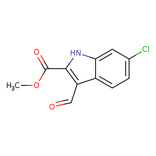 Methyl 6-chloro-3-formyl-1H-indole-2-carboxylate