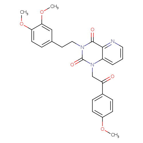 3-[2-(3,4-dimethoxyphenyl)ethyl]-1-[2-(4-methoxyphenyl)-2-oxoethyl]-1H,2H,3H,4H-pyrido[3,2-d]pyrimidine-2,4-dione