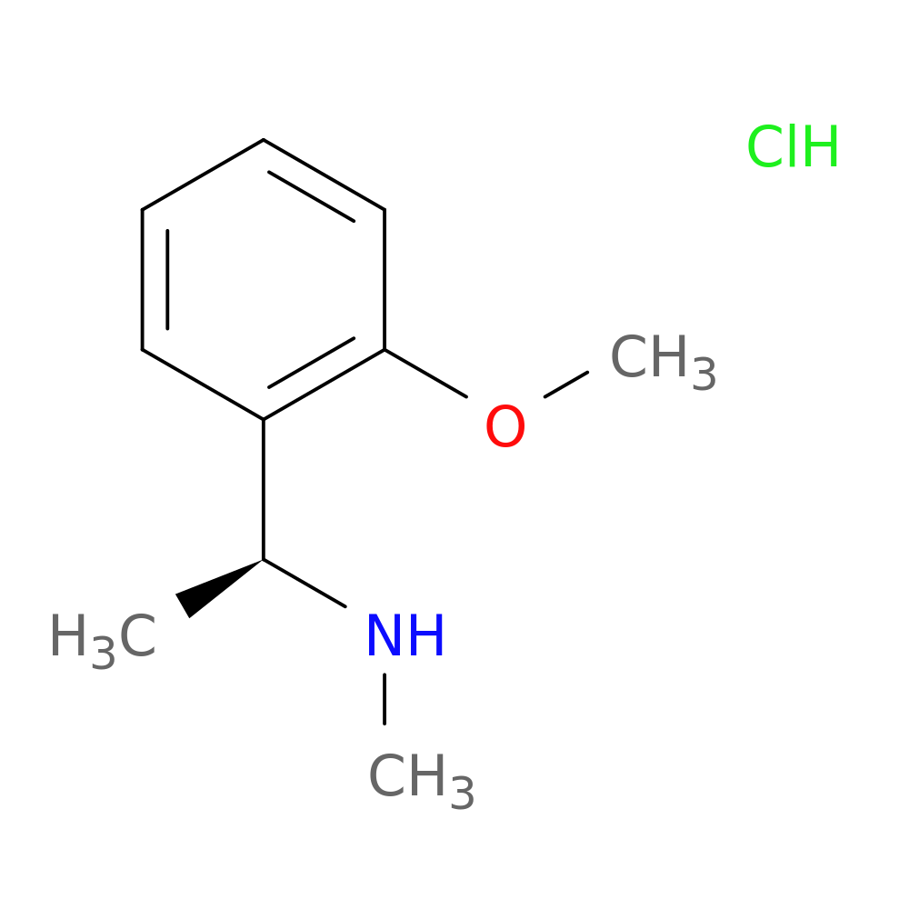[(1S)-1-(2-methoxyphenyl)ethyl](methyl)amine hydrochloride