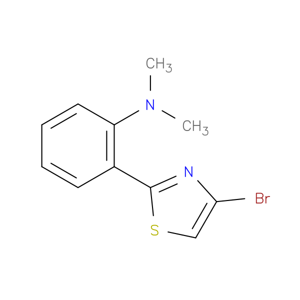 2-(4-bromothiazol-2-yl)-N,N-dimethylaniline