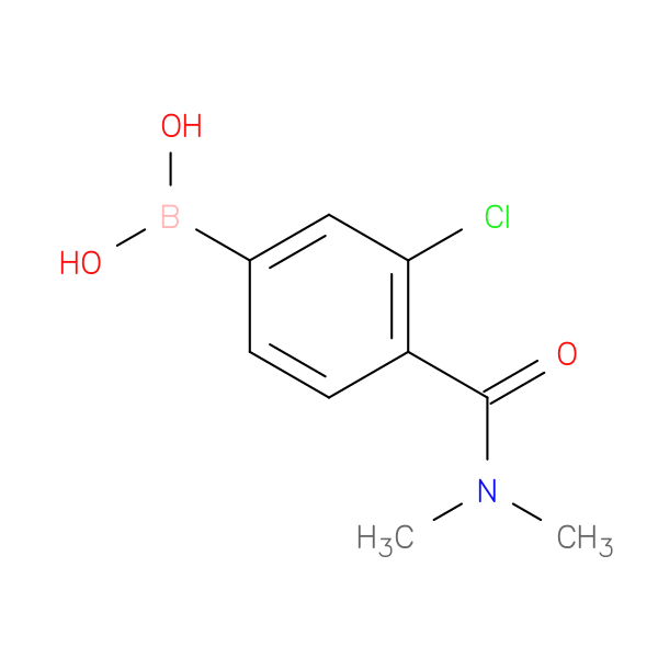 3-Chloro-4-(N,N-dimethylcarbamoyl)phenylboronic acid