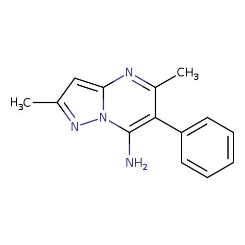 2,5-dimethyl-6-phenylpyrazolo[1,5-a]pyrimidin-7-amine