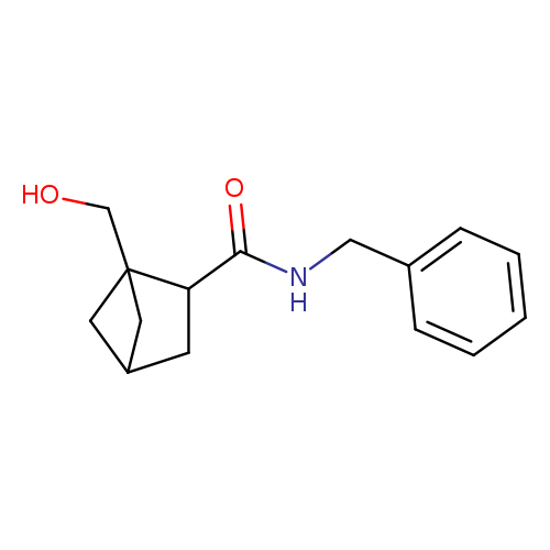 N-benzyl-1-(hydroxymethyl)bicyclo[2.1.1]hexane-2-carboxamide