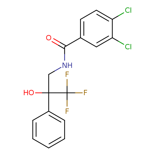 3,4-dichloro-N-(3,3,3-trifluoro-2-hydroxy-2-phenylpropyl)benzamide