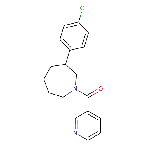 3-(4-chlorophenyl)-1-(pyridine-3-carbonyl)azepane