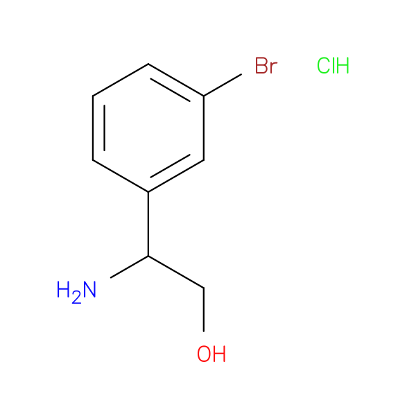 2-Amino-2-(3-bromophenyl)ethan-1-ol hydrochloride
