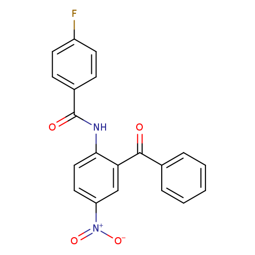 N-(2-benzoyl-4-nitrophenyl)-4-fluorobenzamide