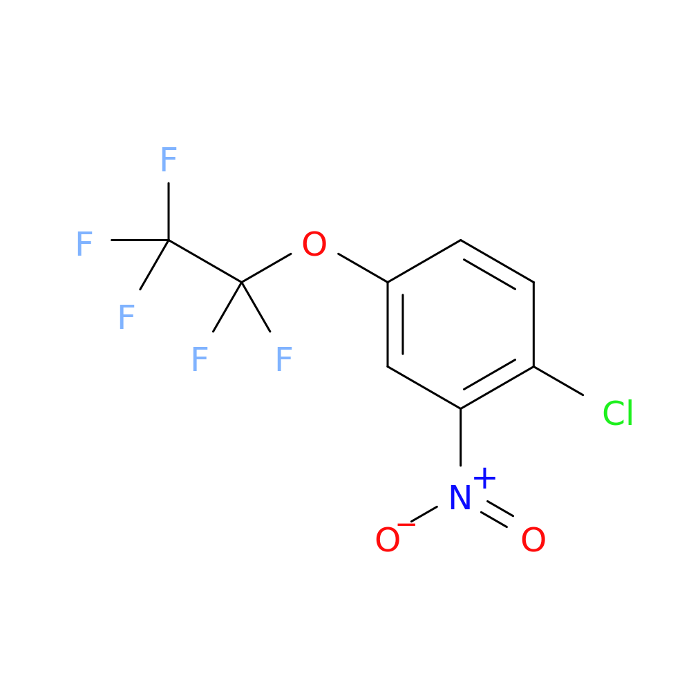 1-chloro-2-nitro-4-(pentafluoroethoxy)benzene