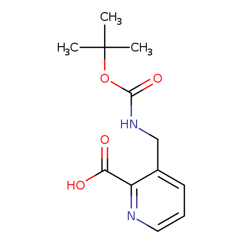 3-({[(tert-butoxy)carbonyl]amino}methyl)pyridine-2-carboxylicacid