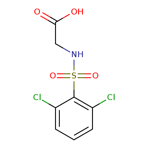 Glycine, N-[(2,6-dichlorophenyl)sulfonyl]-