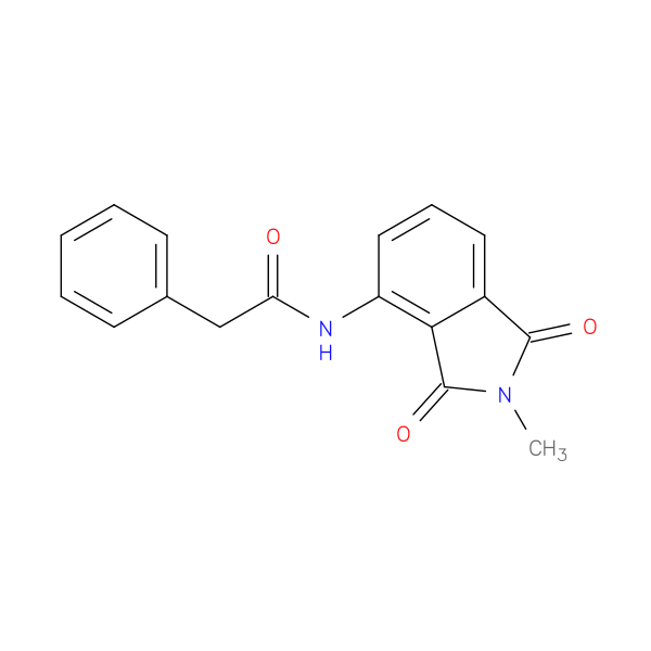N-(2-methyl-1,3-dioxo-2,3-dihydro-1H-isoindol-4-yl)-2-phenylacetamide
