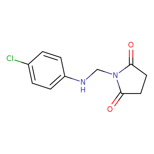 Succinimide, N-(p-chloroanilinomethyl)-