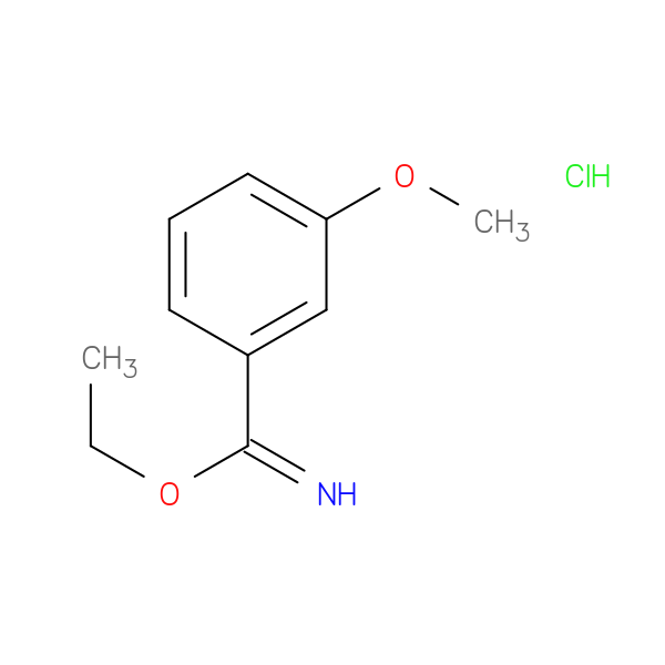 ethyl 3-methoxybenzene-1-carboximidate hydrochloride