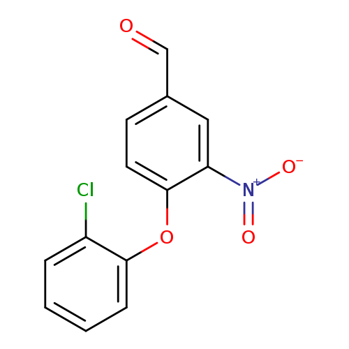 4-(2-Chlorophenoxy)-3-nitrobenzaldehyde