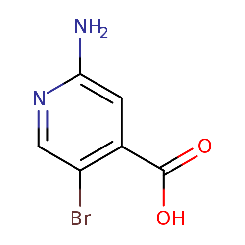 4-Pyridinecarboxylic acid, 2-amino-5-bromo-