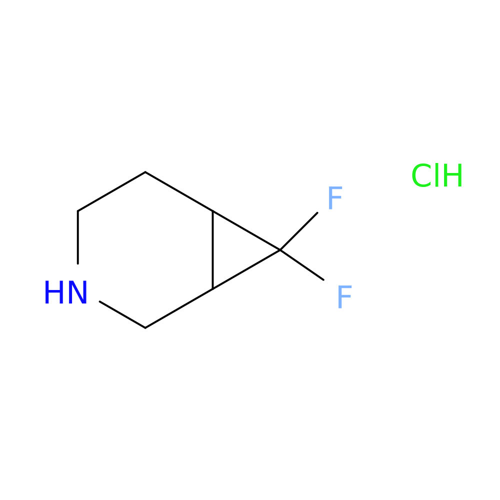 7，7-difluoro-3-azabicyclo[4.1.0]heptane hydrochloride