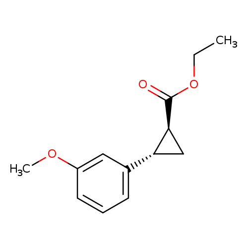 (1RS,2RS)-2-(3-Methoxyphenyl)-cyclopropanecarboxylic acid ethyl ester