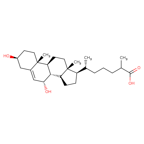 Cholest-5-en-26-oic acid, 3,7-dihydroxy-, (3β,7α)-