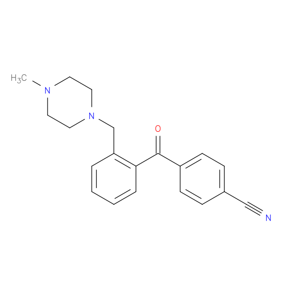 4'-CYANO-2-(4-METHYLPIPERAZINOMETHYL) BENZOPHENONE