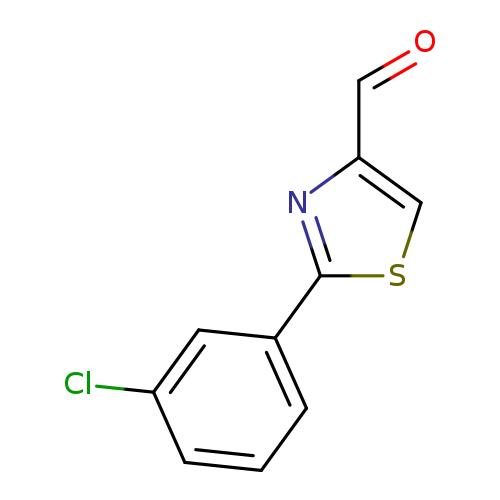 2-(3-CHLOROPHENYL)THIAZOLE-4-CARBALDEHYDE
