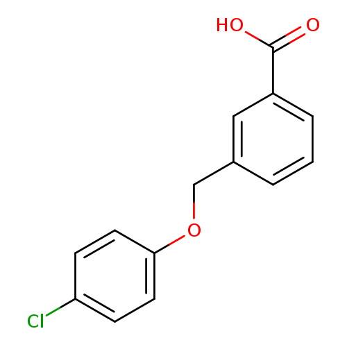 3-[(4-Chlorophenoxy)methyl]benzoic acid
