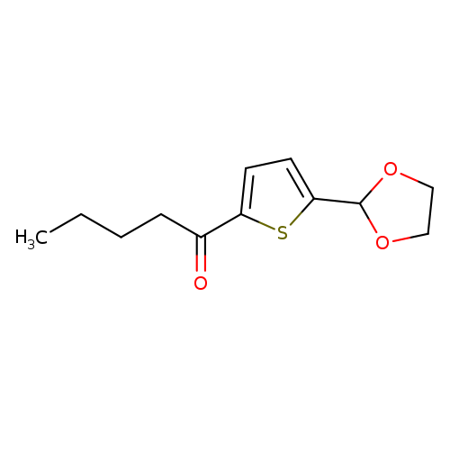Butyl 5-(1,3-dioxolan-2-yl)-2-thienyl ketone