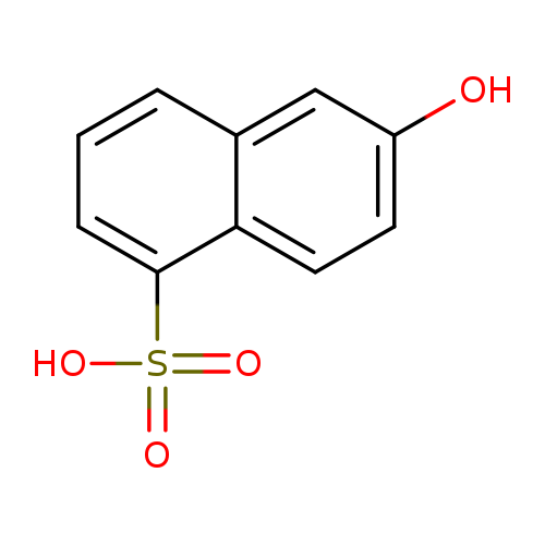 1-Naphthalenesulfonic acid, 6-hydroxy-