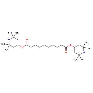 Bis(2,2,6,6-tetramethylpiperidin-4-yl) decanedioate