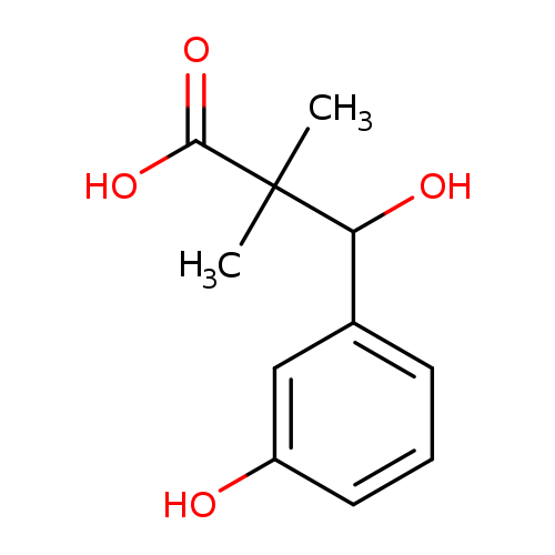 3-Hydroxy-3-(3-hydroxyphenyl)-2,2-dimethylpropanoic acid