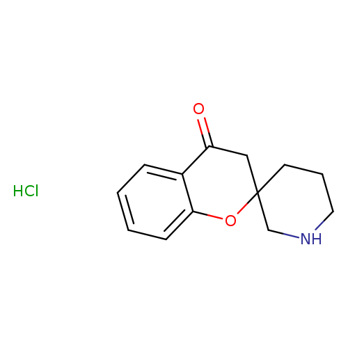 Spiro[2H-1-benzopyran-2,3'-piperidin]-4(3H)-one, hydrochloride