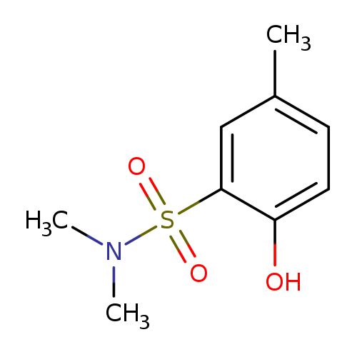 2-hydroxy-N,N,5-trimethylbenzene-1-sulfonamide