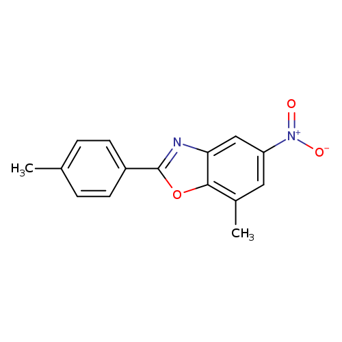 7-Methyl-2-(4-methylphenyl)-5-nitro-1,3-benzoxazole