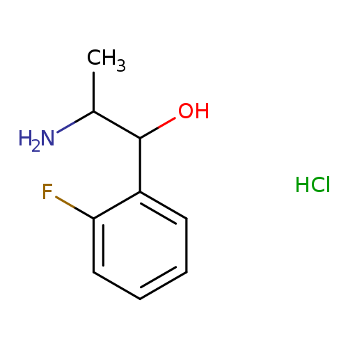 2-amino-1-(2-fluorophenyl)propan-1-ol hydrochloride