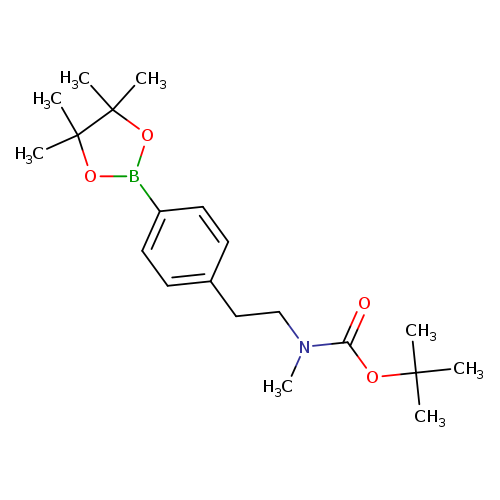 4-[2-(N-BOC-N-METHYLAMINO)ETHYL]PHENYLBORONIC ACID PINACOL ESTER