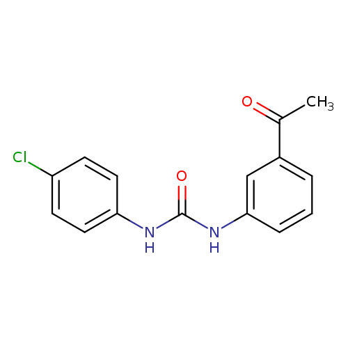 N-(3-acetylphenyl)-N'-(4-chlorophenyl)urea