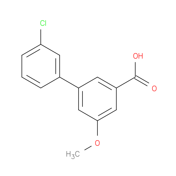 3-(3-Chlorophenyl)-5-methoxybenzoic acid