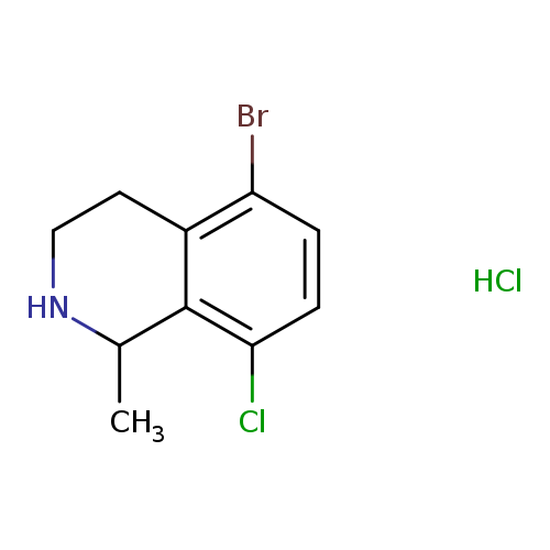 5-bromo-8-chloro-1-methyl-1,2,3,4-tetrahydroisoquinolinehydrochloride