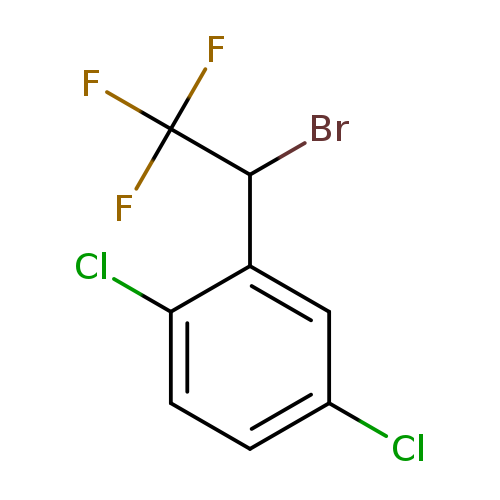 2-(1-Bromo-2,2,2-trifluoroethyl)-1,4-dichlorobenzene