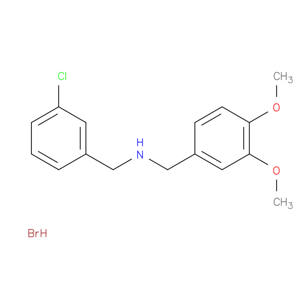 (3-Chlorobenzyl)(3,4-dimethoxybenzyl)amine hydrobromide