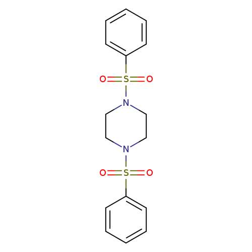 1,4-bis(benzenesulfonyl)piperazine