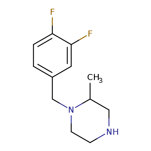 1-[(3,4-difluorophenyl)methyl]-2-methylpiperazine