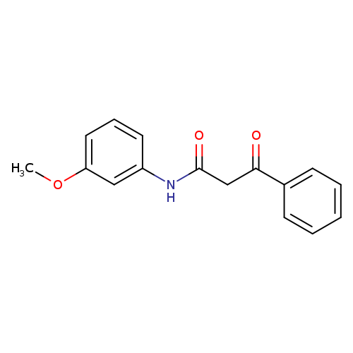 Benzenepropanamide, N-(3-methoxyphenyl)-β-oxo-