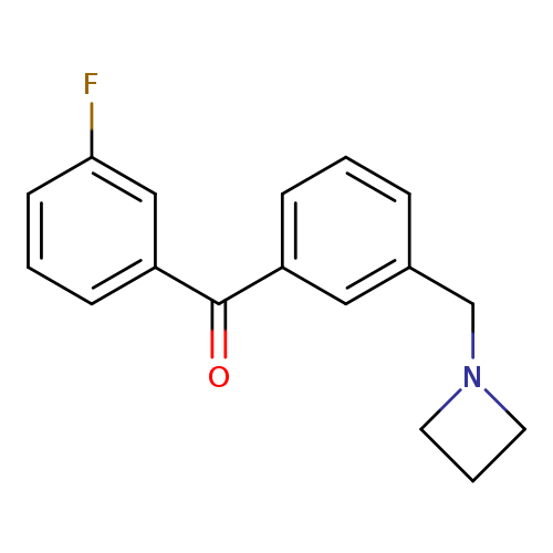 (3-(Azetidin-1-ylmethyl)phenyl)(3-fluorophenyl)methanone