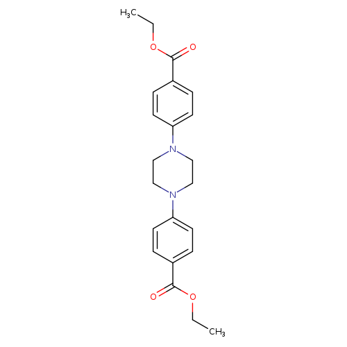 Benzoic acid, 4,4'-(1,4-piperazinediyl)bis-, diethyl ester