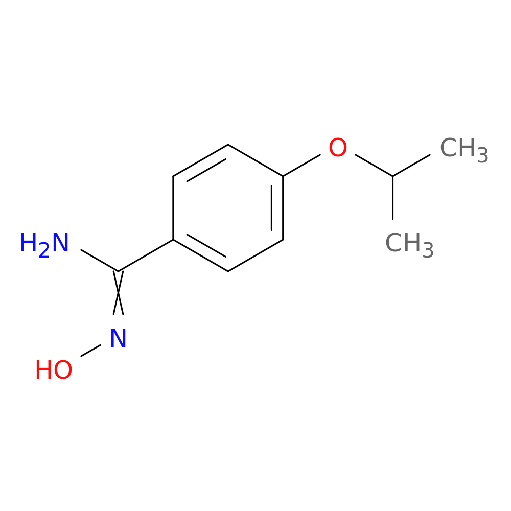 N'-hydroxy-4-(propan-2-yloxy)benzene-1-carboximidamide