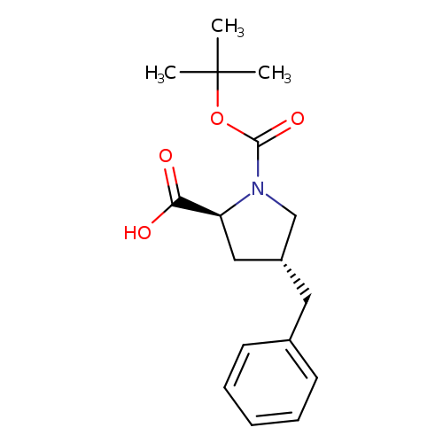 1,2-Pyrrolidinedicarboxylic acid, 4-(phenylmethyl)-, 1-(1,1-dimethylethyl)ester, (2S,4R)-