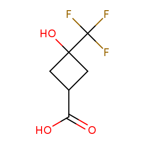 Cyclobutanecarboxylic acid, 3-hydroxy-3-(trifluoromethyl)-